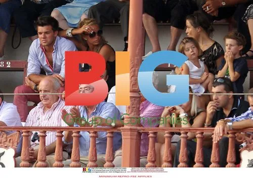 Katie Price and Boyfriend at Bullfight