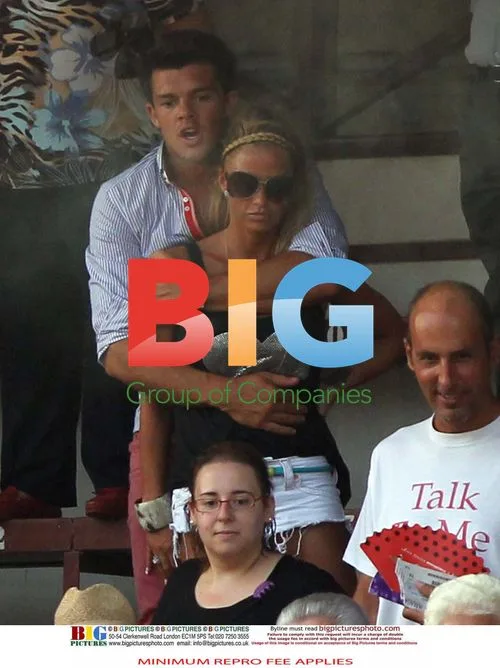 Katie Price and Leandro Penna at Spanish Bullfight