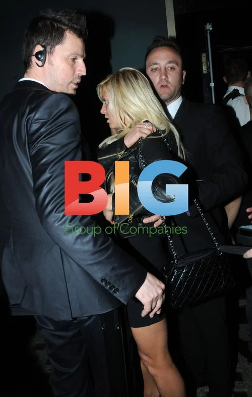 Celebrities Leave Whisky Mist Club in London