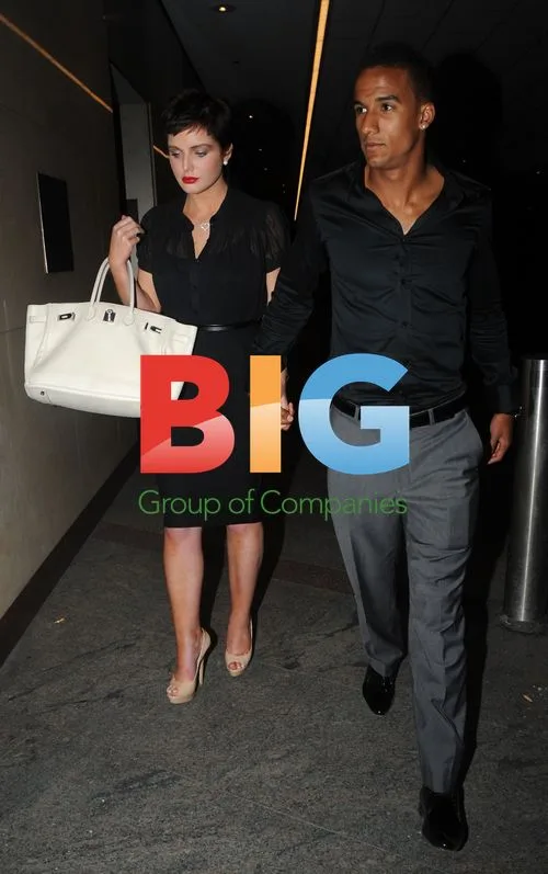 Helen Flanagan and Scott Sinclair at Whisky Mist
