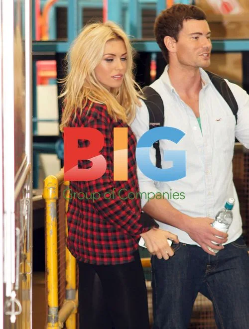 Celebs at ITV Studios in London