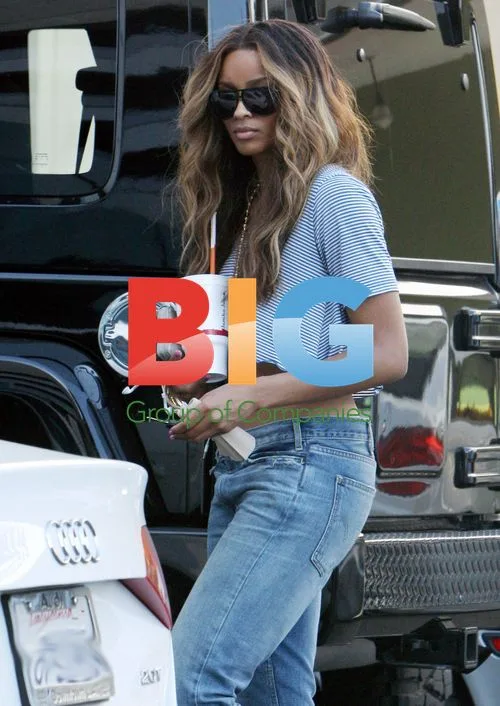 Ciara shopping in West Hollywood