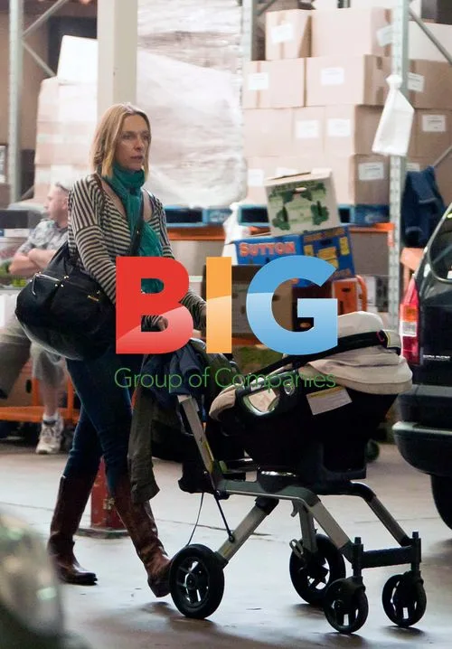 Toni Collette with Family in Sydney