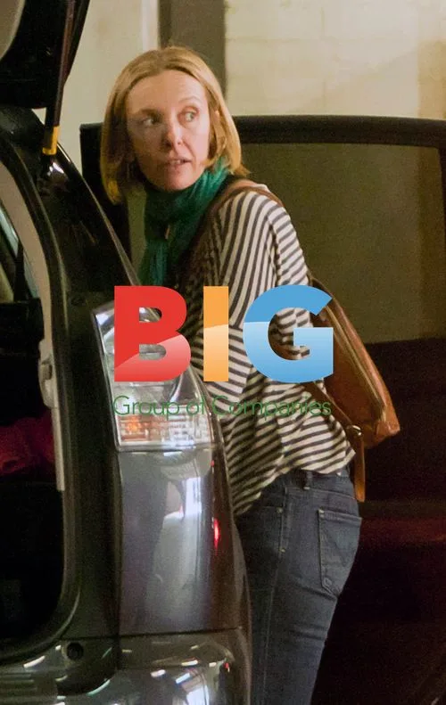 Toni Collette with family in Sydney