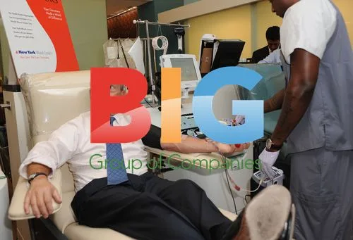 Mayor Bloomberg Donates Blood