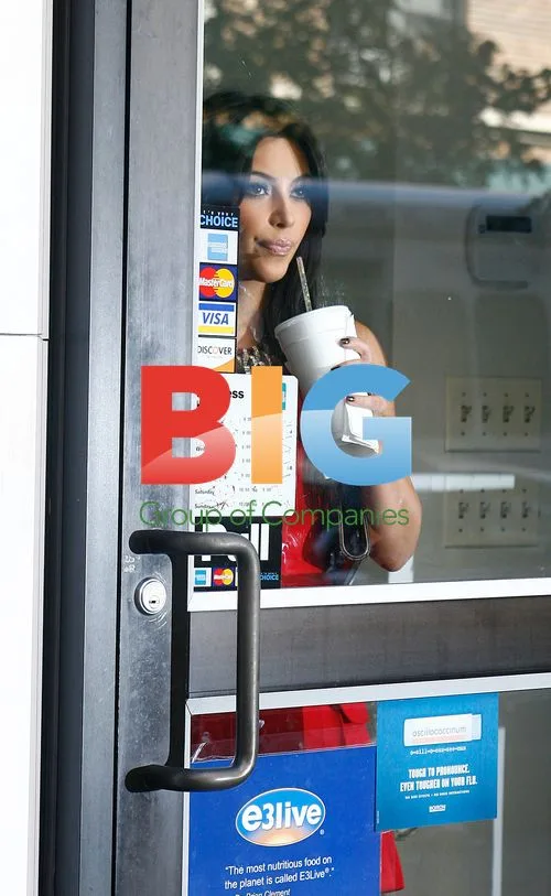 The Kardashians Visit NYC Hotel and Health Food Store