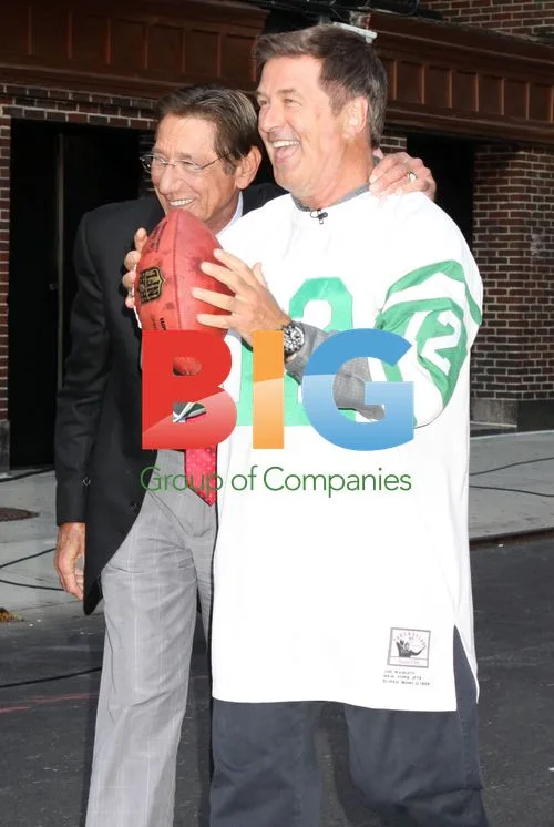 David Letterman Plays Football in NYC