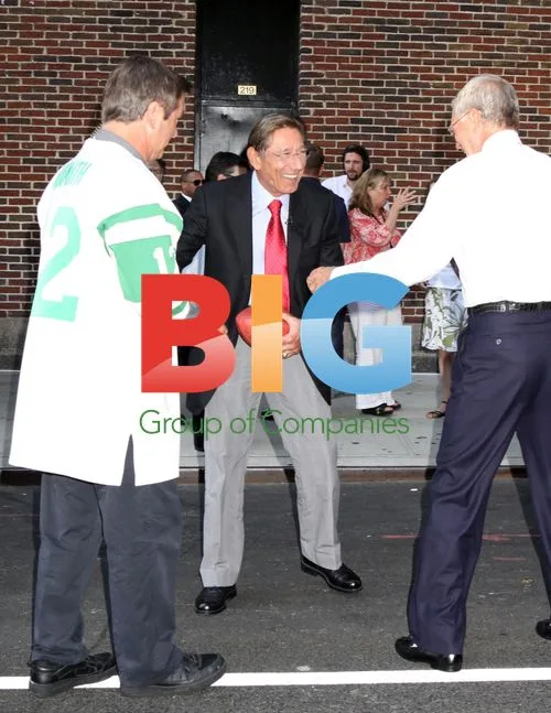 David Letterman Plays Football with Alec Baldwin and Joe Namath