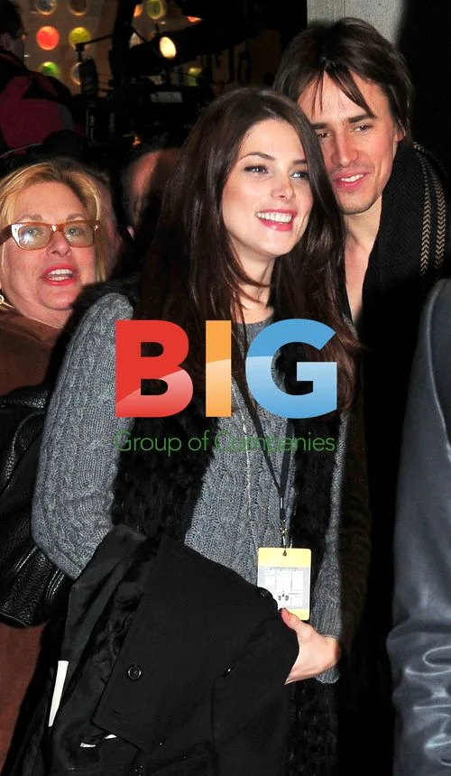 Ashley Greene and Reeve Carney at Rockefeller Tree Lighting
