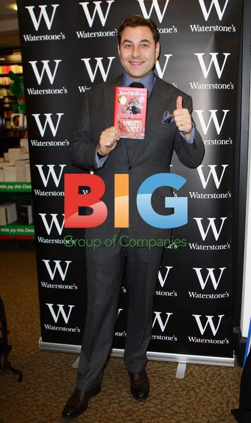 David Walliams Signing 'Gangsta Granny'