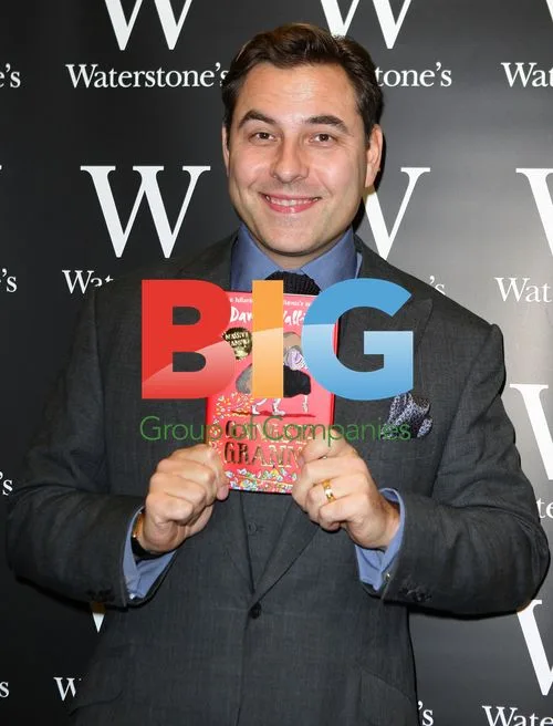 David Walliams at book signing in Birmingham