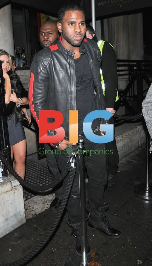Jason DeRulo Leaving Club Aura in London