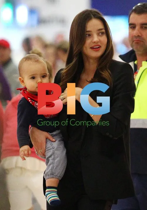Miranda Kerr and Son Flynn at Sydney Airport
