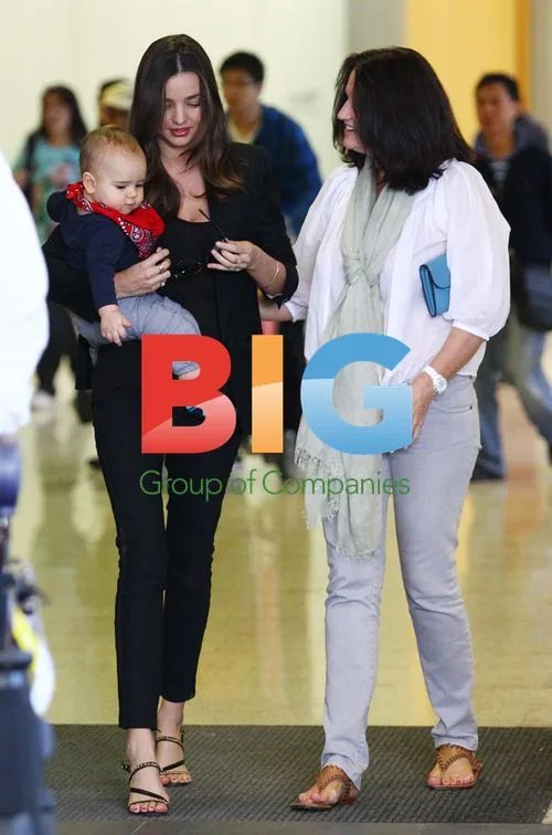 Miranda Kerr and Son Arrive in Sydney