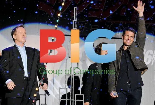 Brad Bird and Tom Cruise at Japan Premiere