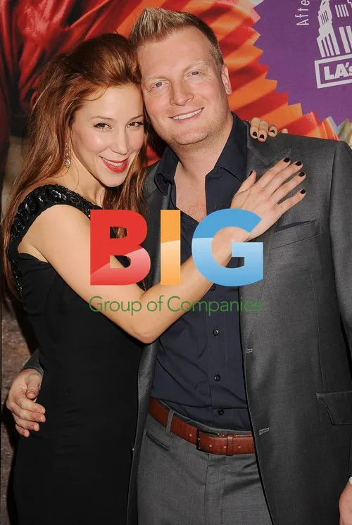 Becky Baeling and Kris Lythgoe at 'A Snow White Christmas' Gala