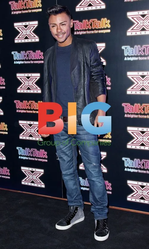 Marcus Collins at X Factor Gig