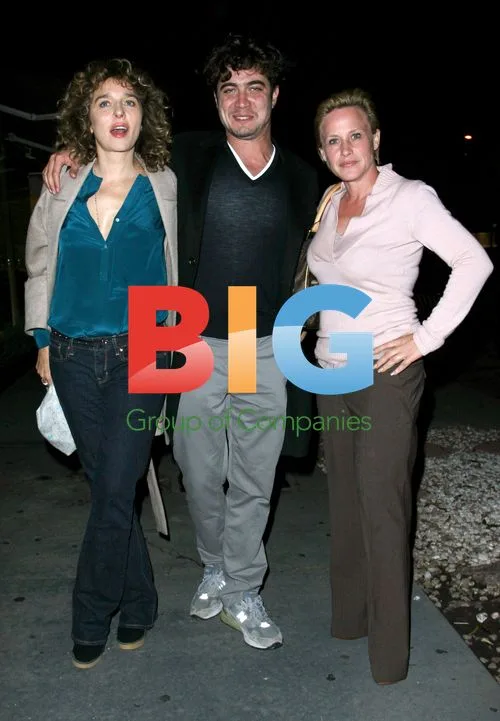 Patricia Arquette, Valeria Golino, Riccardo Scamarcio at Madeo Restaurant