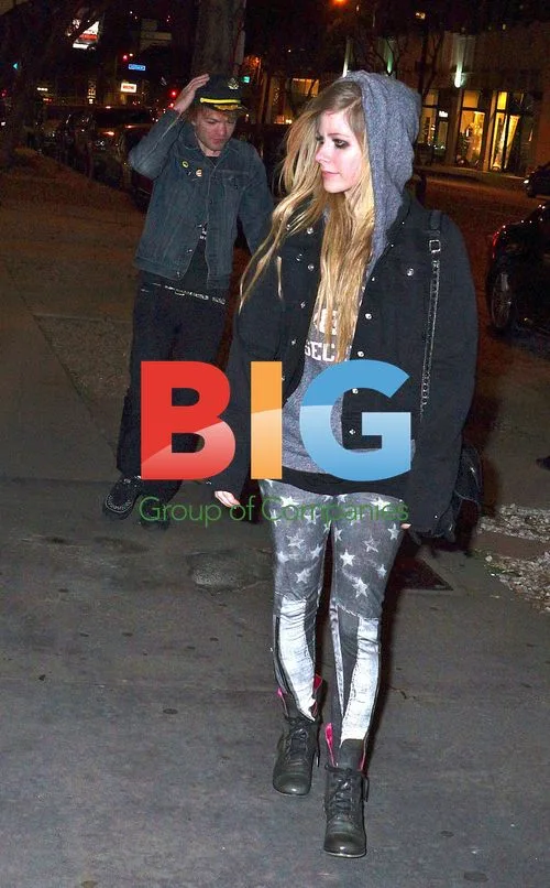 Avril Lavigne and Deryck Whibley Dinner in LA