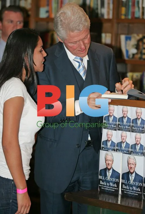 Bill Clinton Book Signing