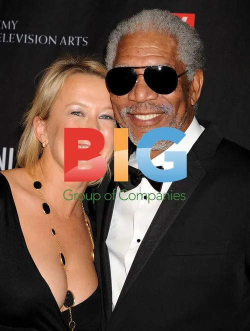 Sarah Cairns and Morgan Freeman at BAFTA Los Angeles 2011 Britannia Awards