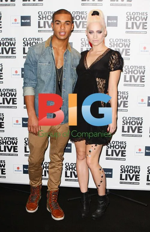 Lucien Laviscount & Kimberly Wyatt at Clothes Show Live