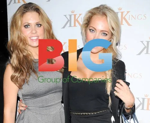 Bianca Gascoigne and Aisleyne Horgan Wallace at Kings Club
