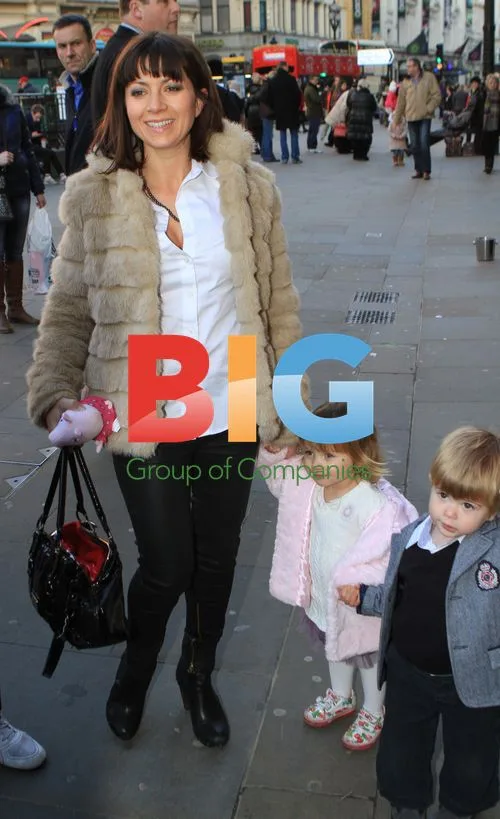 Claire Nasir at Peppa Pig's Opening