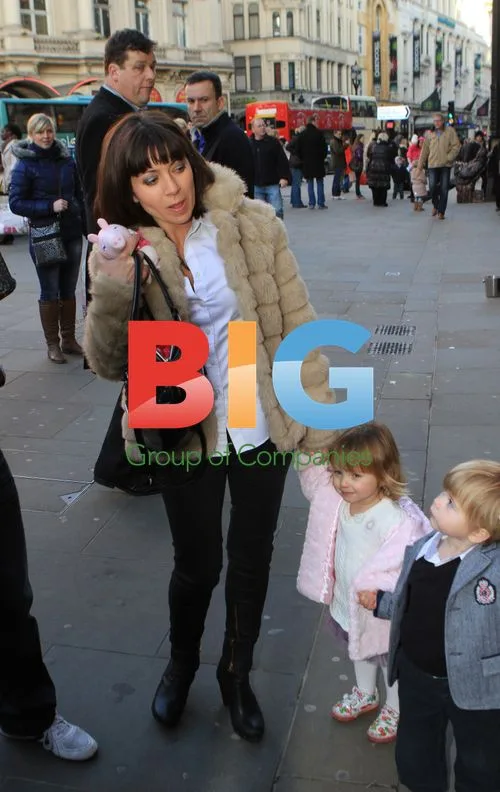 Claire Nasir at Peppa Pig's Treasure Hunt Opening