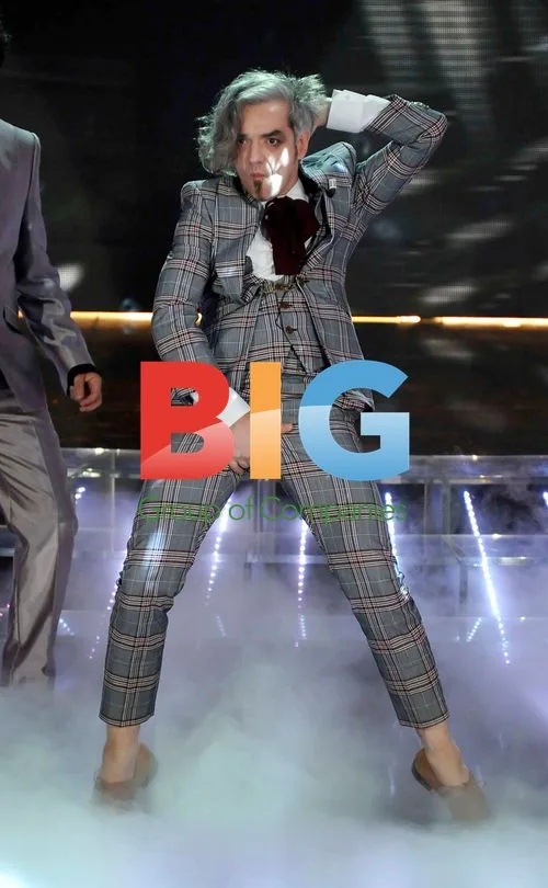 Contestants perform on Italian X Factor