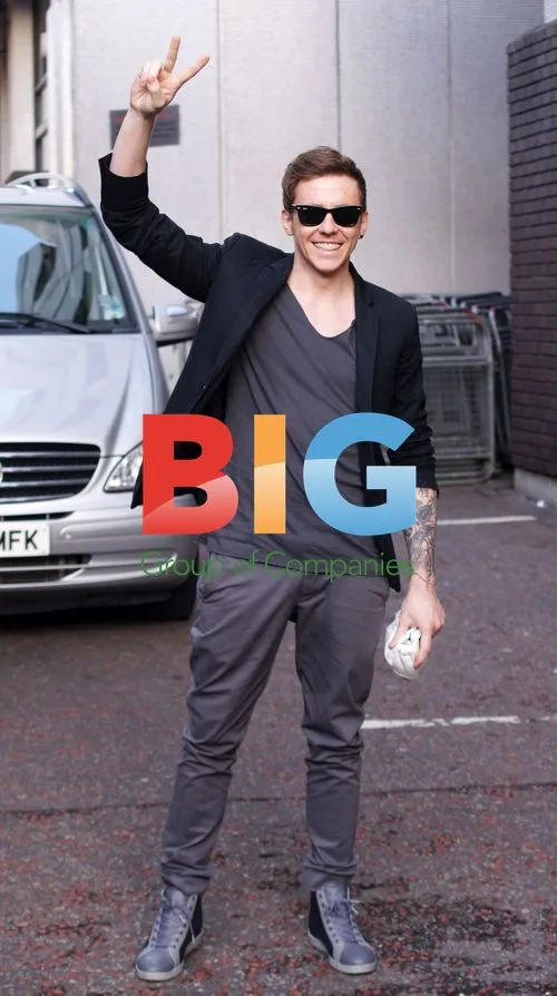 Danny Jones of McFly at ITV Studios