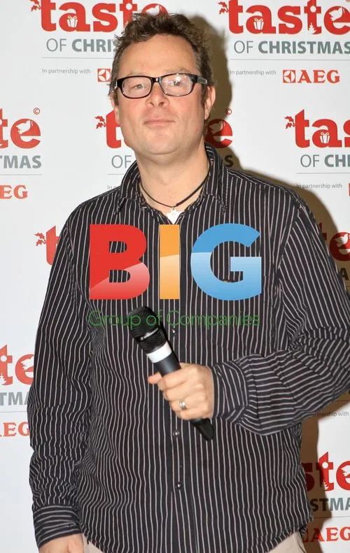 Jamie Oliver and Hugh Fearnley at Taste of Christmas