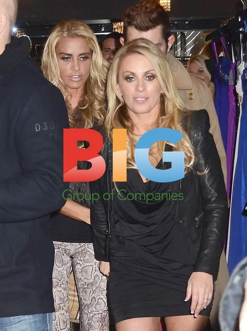 Katie Price & Guests at Dublin Xmas Party