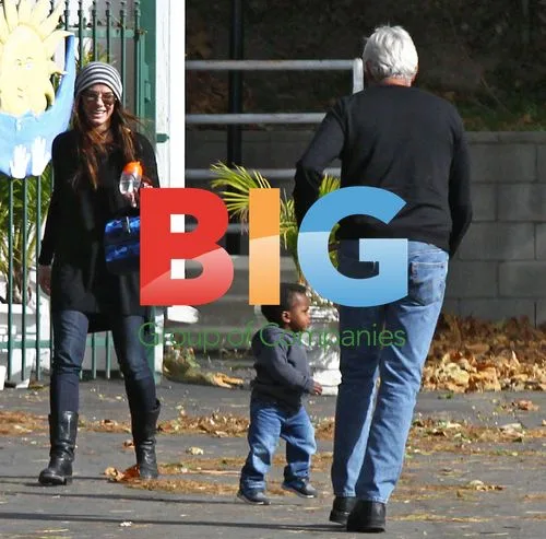 Sandra Bullock Dropping Off Son Louis