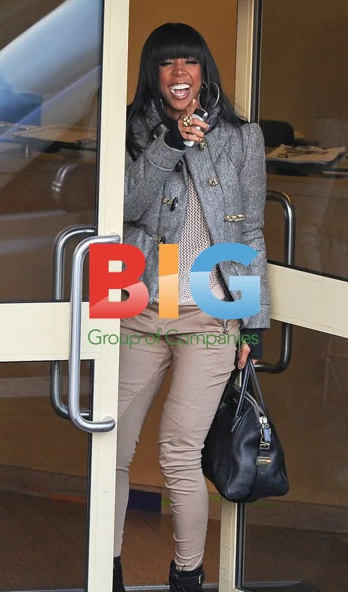 Kelly Rowland Arrives for X Factor Rehearsals