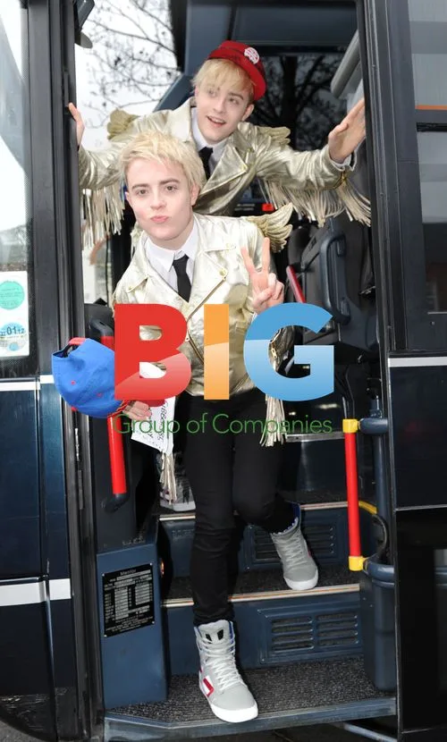 Jedward visit Real Radio NorthEast