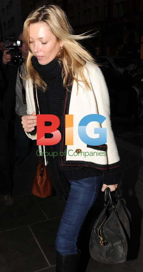 Kate Moss Seen in London