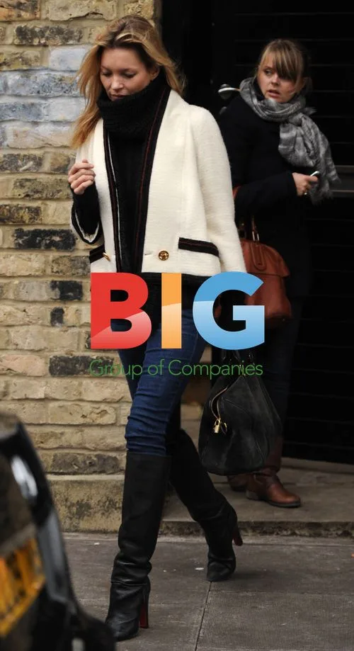 Kate Moss Sighted in London