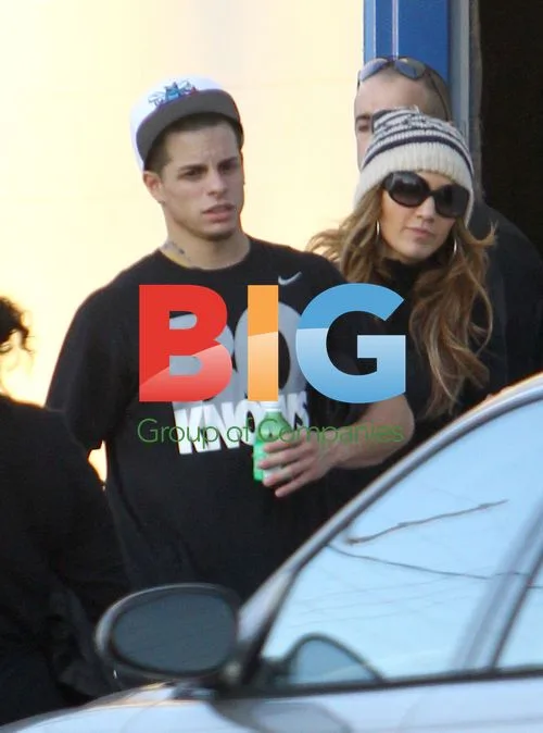 Jennifer Lopez and Beau "Casper" Smart Spotted