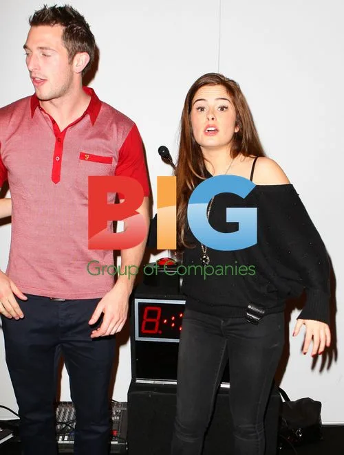 Rachel Shenton and Rob Norbury at Clothes Show Live