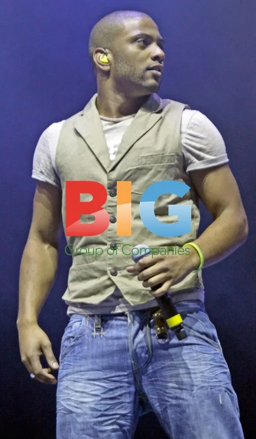 JB of JLS performs at Radio City Live concert