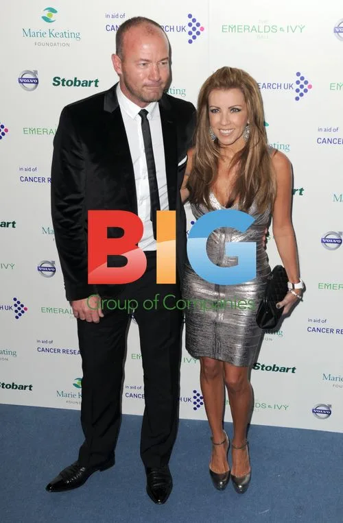 Alan & Lainya Shearer at The Emeralds And Ivy Ball