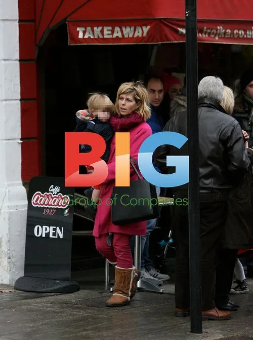 Kate Garraway with Kids in London