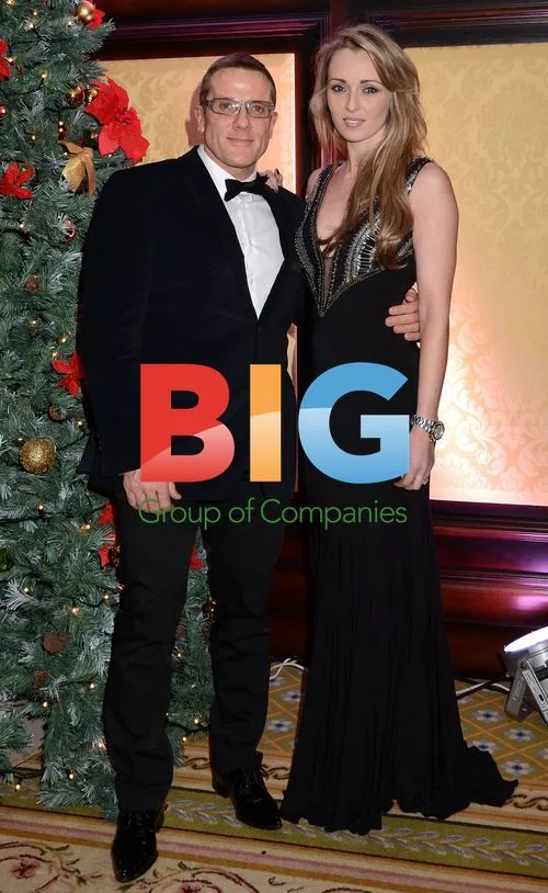 Paul and Siobhan Byrne at Keith Duffy Masquerade Ball