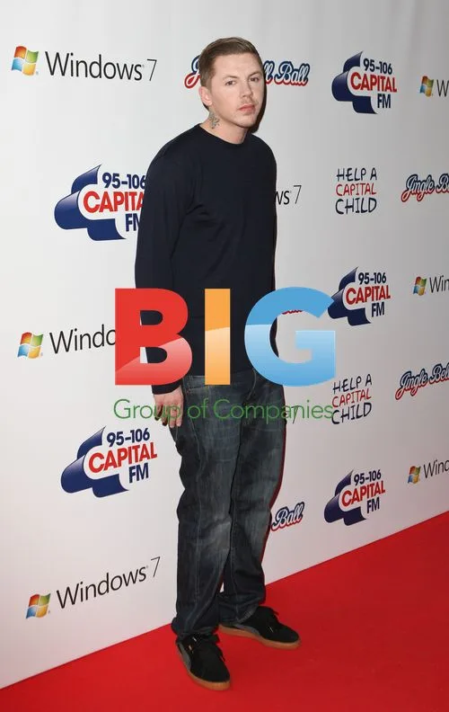 Professor Green at Capital FM Jingle Bell Ball