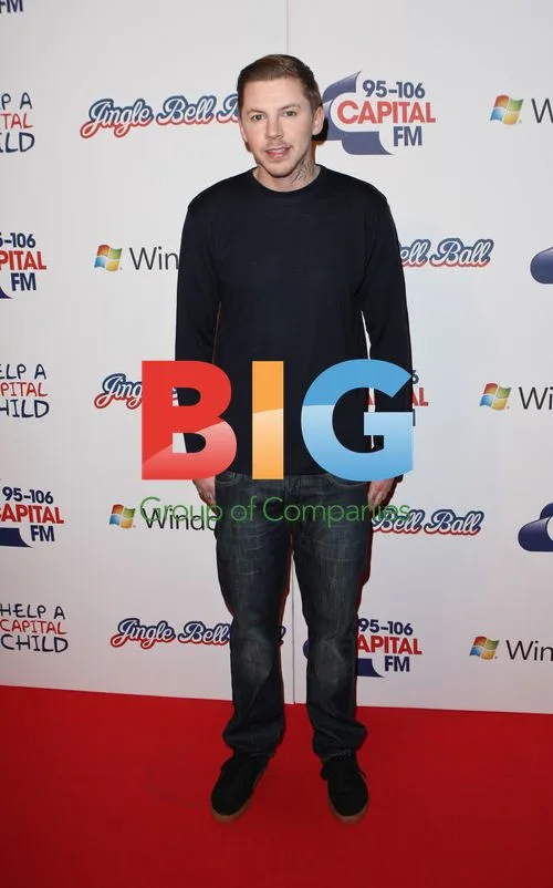 Professor Green at Jingle Bell Ball
