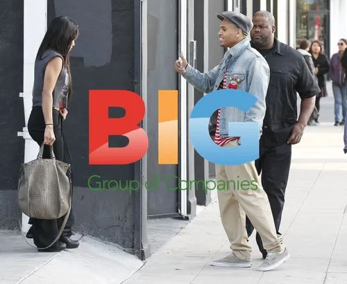 Chris Brown and Karrueche Tran Shop in LA