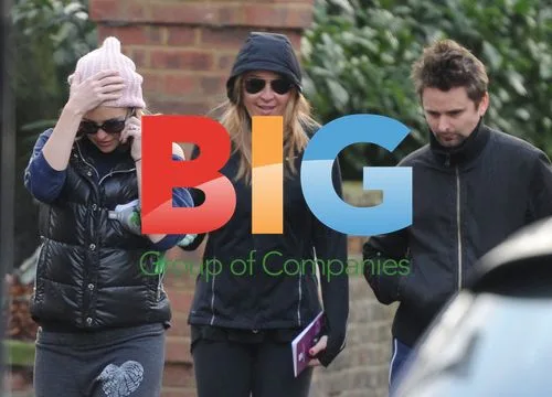 Kate Hudson and Matt Bellamy in London