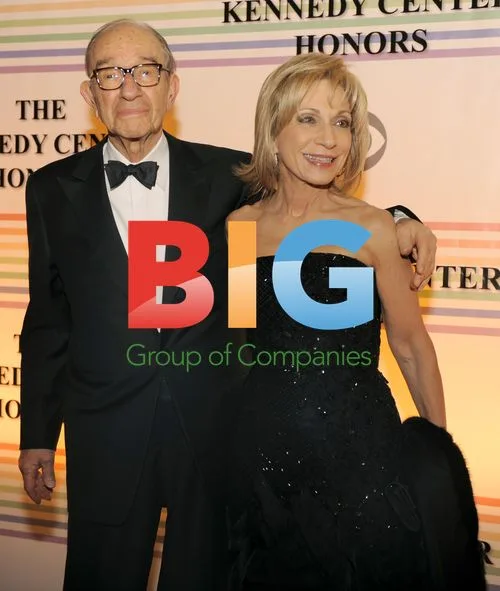 Andrea Mitchell and Alan Greenspan at Kennedy Center Gala
