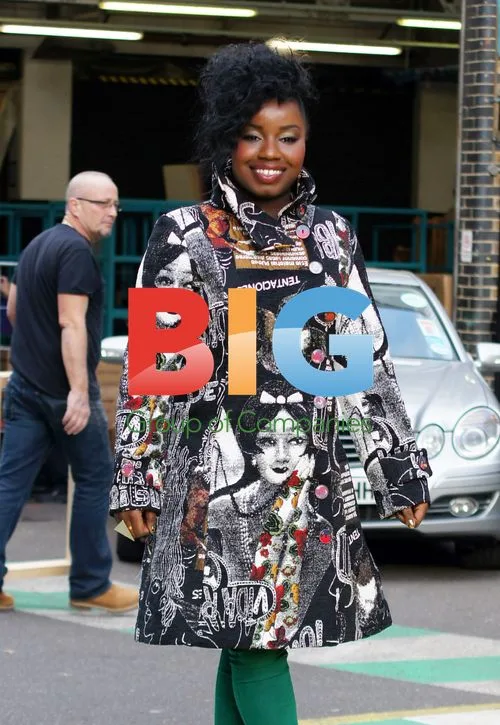 X Factor Reject Misha B at ITV Studios